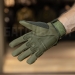 Тактические перчатки полнопалые c твёрдой защитой, олива