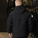Куртка тактическая Level 7, Gongtex, зима, чёрная